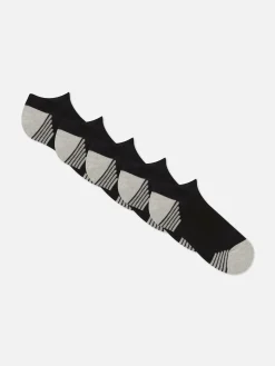 Chaussettes|Primark Lot De 5 Paires De Chaussettes Pour Baskets Noir