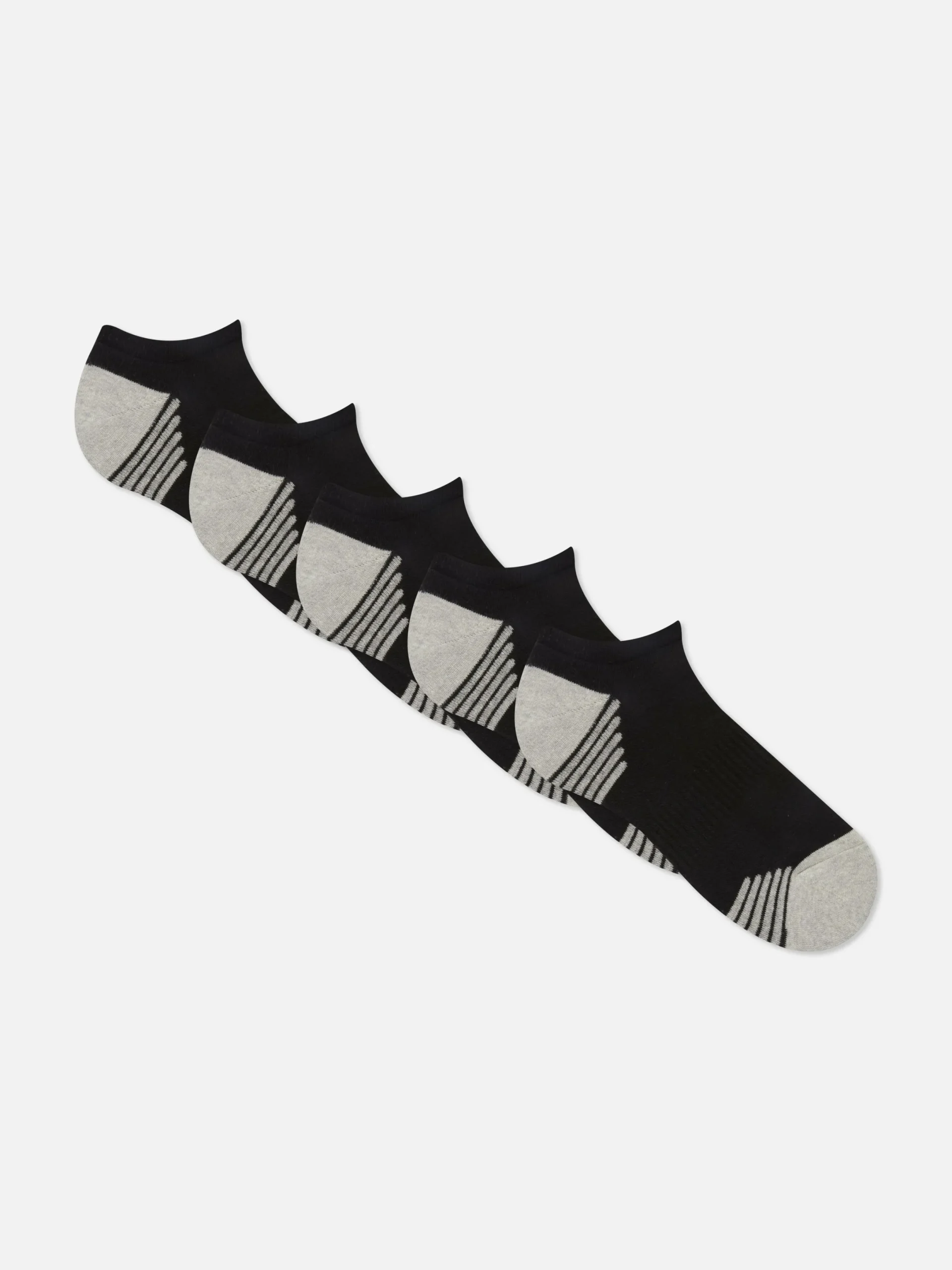 Chaussettes|Primark Lot De 5 Paires De Chaussettes Pour Baskets Noir