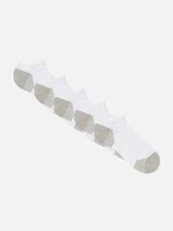 Chaussettes|Vêtements De Sport|Primark Lot De 5 Paires De Chaussettes Pour Baskets Blanc