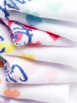 Chaussettes Et Collants|Primark Lot De 7 Paires De Chaussettes Pour Baskets « Days Of The Week » (Jours De La Semaine) Blanc