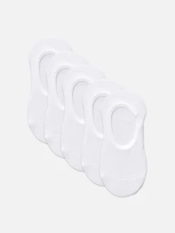 Chaussettes|Primark Lot De 5 Paires De Chaussettes De Sport Blanc