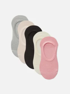 Chaussettes|Primark Lot De 5 Paires De Chaussettes De Sport Beige
