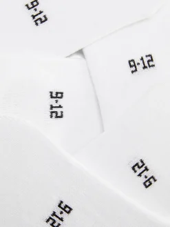 Chaussettes Et Collants|Primark Lot De 5 Paires De Chaussettes Invisibles Essential Blanc