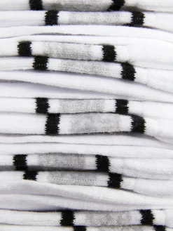 Chaussettes|Vêtements De Sport|Primark Lot De 5 Paires De Chaussettes De Sport à Rayures Blanc