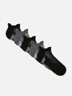 Chaussettes|Vêtements De Sport|Primark Lot De 5 Paires De Chaussettes Pour Baskets Performance Noir
