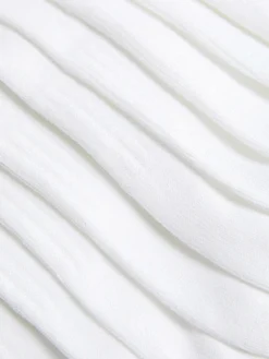 Chaussettes|Primark Lot De 5 Paires De Chaussettes De Sport En Microfibre Blanc