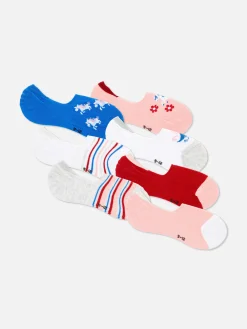 Chaussettes Et Collants|Primark Lot De 7 Paires De Chaussettes Pour Baskets Licorne Multicolore