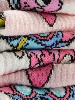 Chaussettes|Primark Lot De 3 Paires De Chaussettes Disney Lilo & Stitch Blanc