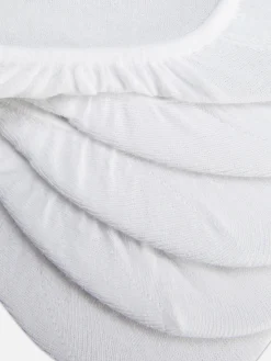 Chaussettes|Primark Lot De 5 Paires De Chaussettes Invisibles Blanc