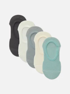 Chaussettes|Primark Lot De 5 Paires De Chaussettes De Sport Bleu clair