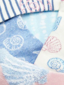 Chaussettes Et Collants|Primark Lot De 5 Paires De Chaussettes Pour Baskets Variées Bleu