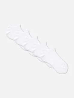 Chaussettes|Primark Lot De 5 Paires De Chaussettes De Sport Essential Blanc