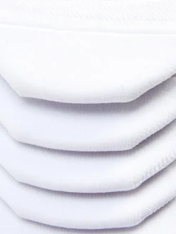 Chaussettes|Primark Lot De 5 Paires De Chaussettes Invisibles Blanc