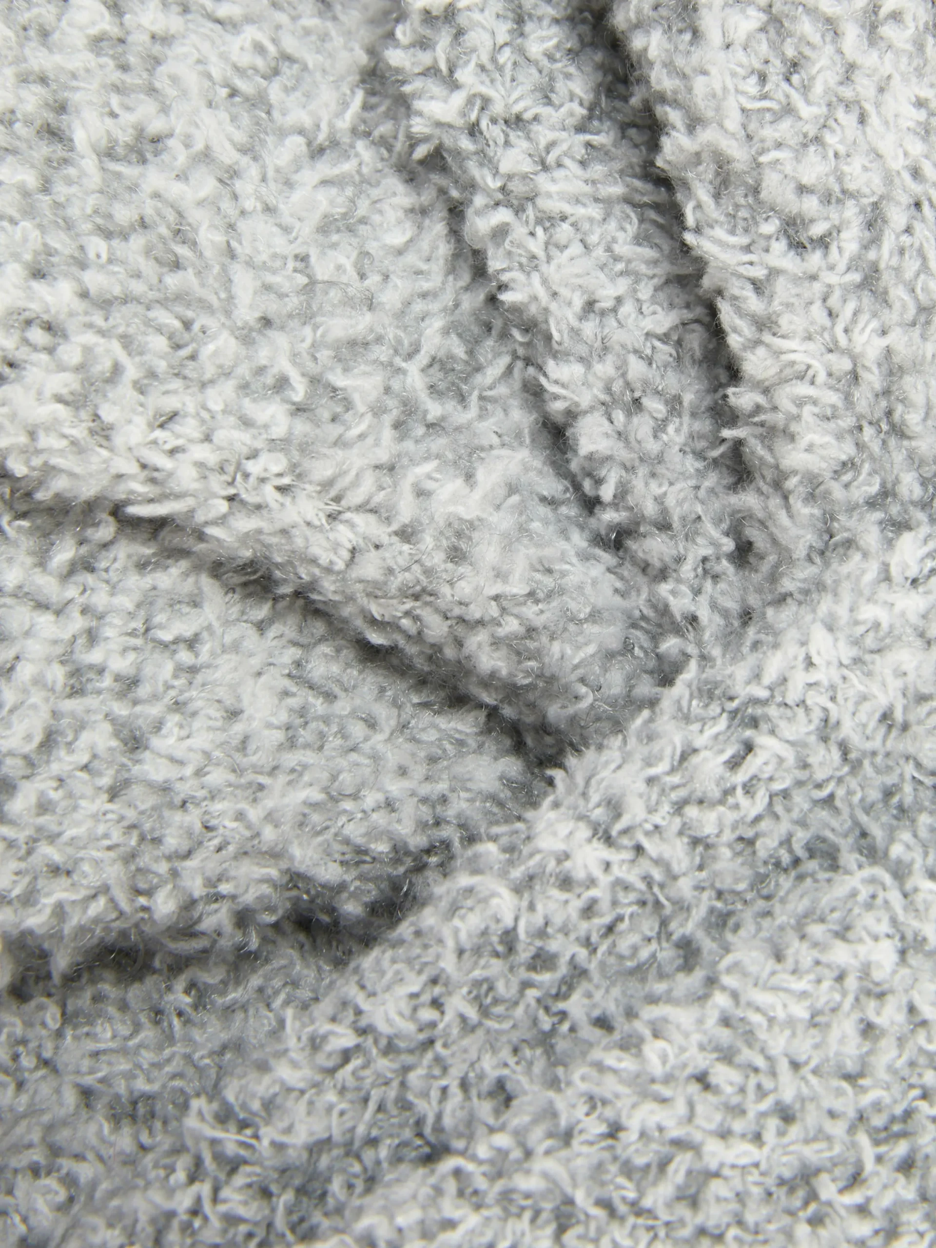 Chaussettes|Primark Lot De 2 Paires De Chaussettes Chaudes Bouclées Gris