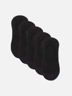 Chaussettes|Primark Lot De 5 Paires De Chaussettes De Sport Noir