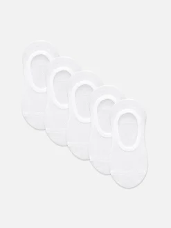 Chaussettes|Primark Lot De 5 Paires De Chaussettes De Sport Blanc