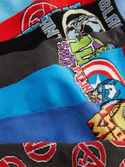 Chaussettes|Primark Lot De 7 Paires De Chaussettes Marvel Avengers Multicolore