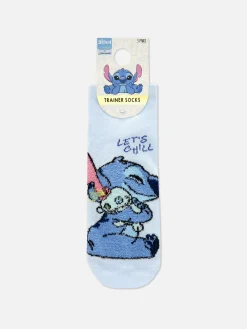 Chaussettes|Primark Lot De 3 Paires De Chaussettes Disney Stitch Bleu