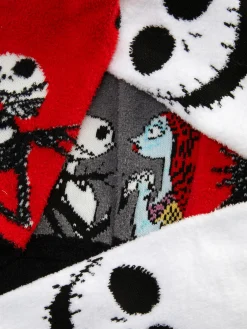The Nightmare Before Christmas|Tout Halloween|Primark Lot De 3 Paires De Chaussettes Disney L'étrange Noël De Monsieur Jack Noir