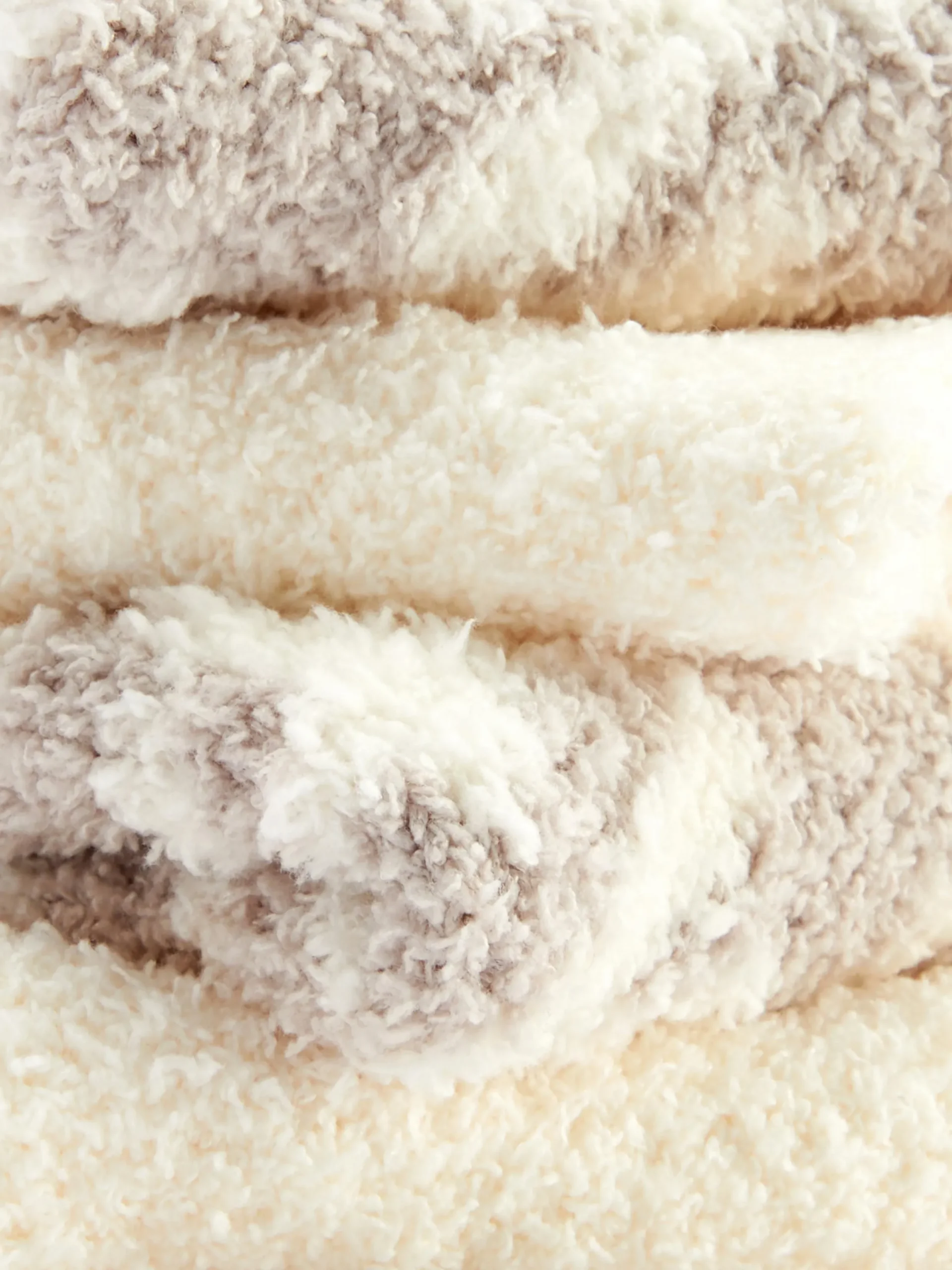 Chaussettes|Primark Lot De 2 Paires De Chaussettes Chaudes à Motifs Grège