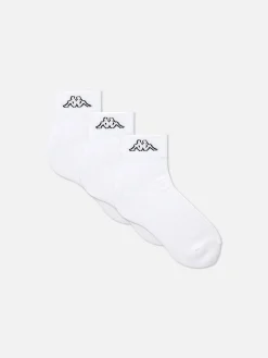 Chaussettes|Vêtements De Sport|Primark Lot De 3 Paires De Chaussettes Kappa X Blanc