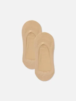 Chaussettes|Primark Lot De 2 Paires De Chaussettes à Semelle Rembourrée Caramel