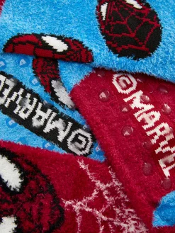 Chaussettes|Primark Lot De 2 Paires De Chaussettes Marvel Spider-Man Rouge