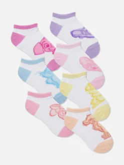 Chaussettes Et Collants|Primark Lot De 7 Paires De Chaussettes Personnages Disney Multicolore