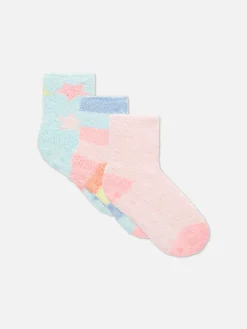 Chaussettes Et Collants|Primark Lot De 3 Paires De Chaussettes Chaudes Tendance Multicolore