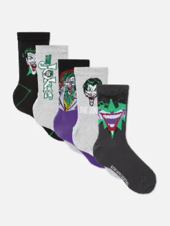 Chaussettes|Primark Lot De 5 Paires De Chaussettes Le Joker Multicolore