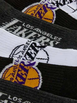 Chaussettes|Primark Lot De 3 Paires De Chaussettes NBA Los Angeles Lakers Multicolore