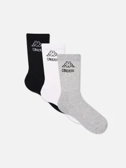 Chaussettes|Vêtements De Sport|Primark Lot De 3 Paires De Chaussettes à Logo Kappa X Multicolore