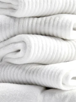 Chaussettes|Primark Lot De 5 Paires De Chaussettes En Tissu-éponge Blanc