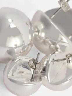 Bijoux|Primark Lot De 2 Paires De Clous D'oreilles Orbes Blanc