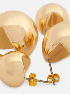Bijoux|Primark Lot De 2 Paires De Clous D'oreilles Orbes Jaune