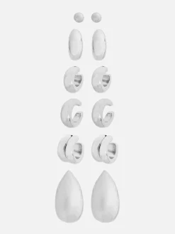 Bijoux|Primark Lot De 6 Paires De Manchettes D'oreilles Blanc