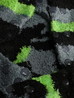 Chaussettes|Primark Lot De 3 Paires De Socquettes Camouflage à Rayures Vert