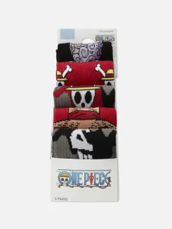 Chaussettes|Primark Lot De 5 Paires De Socquettes One Piece Multicolore