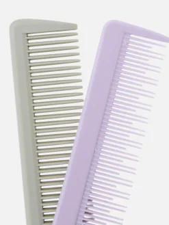 Brosses Et Peignes|Coiffure|Primark Lot De 2 Peignes à Queue Lilas