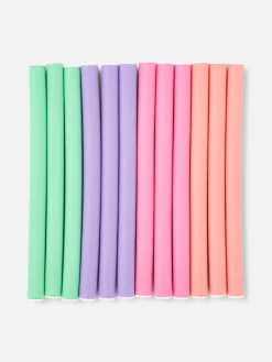 Coiffure|Primark Lot De 12 Petits Bigoudis Flexibles Multicolore