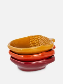 Déco Et Friandises D'Halloween|Tout Halloween|Primark Lot De 3 Petits Bols En Forme De Glands Multicolore