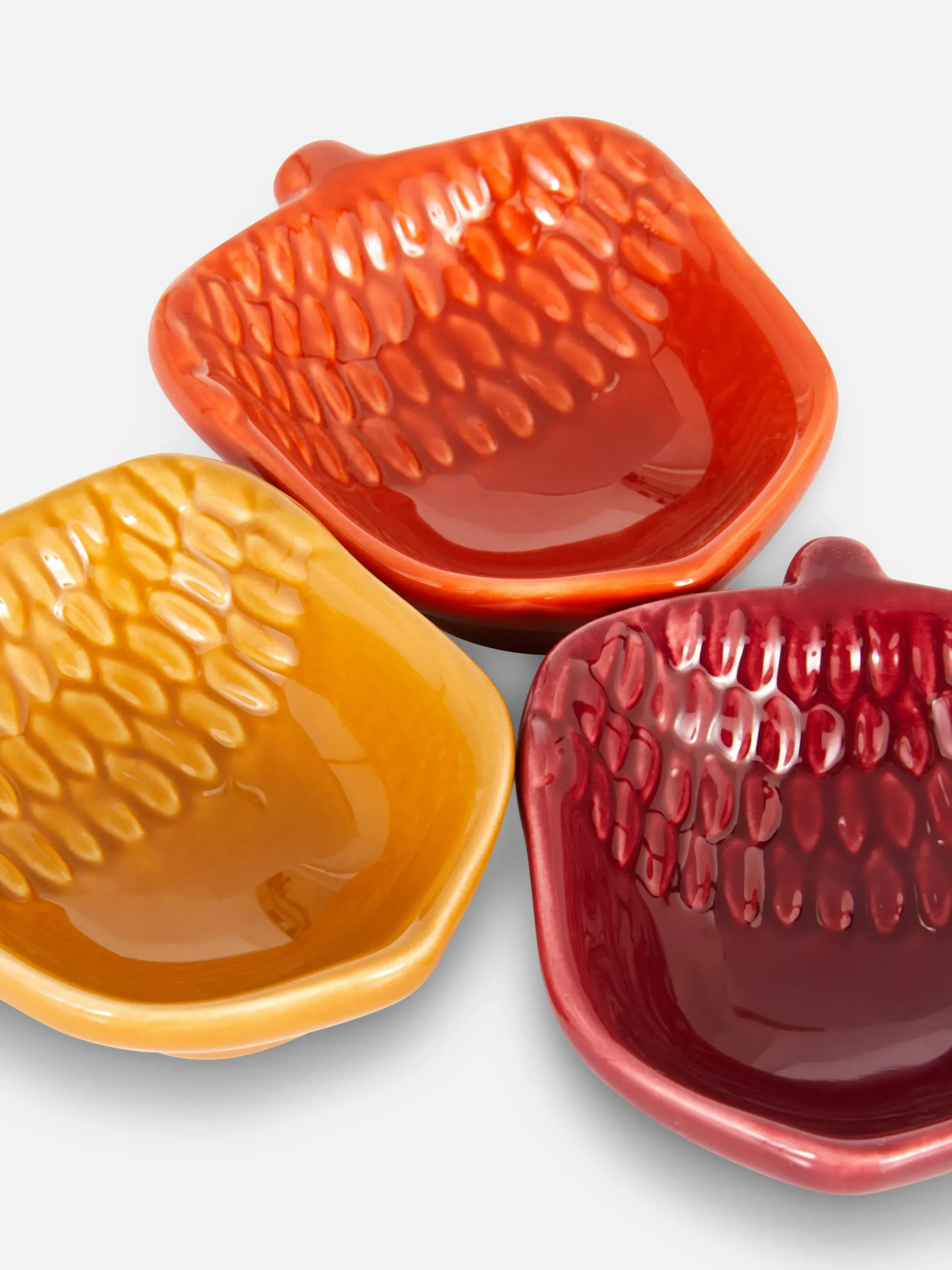 Déco Et Friandises D'Halloween|Tout Halloween|Primark Lot De 3 Petits Bols En Forme De Glands Multicolore