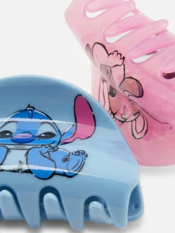 Accessoires Cheveux|Primark Lot De 2 Pinces à Cheveux Disney Lilo & Stitch Bleu