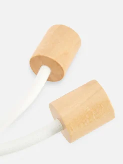 Solutions De Rangement Murales Et Cintres|Primark Lot De 2 Porte-manteaux à Bouton En Bois Blanc