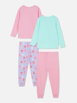 Pyjamas Et Vêtements De Nuit|Primark Lot De 2 Pyjamas Longs La Pat' Patrouille Multicolore