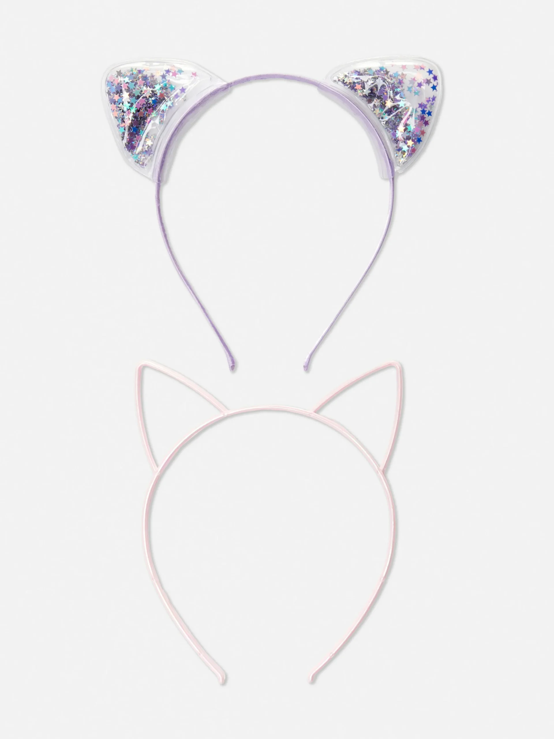 Accessoires Cheveux|Primark Lot De 2 Serre-tête Oreilles De Chat Multicolore