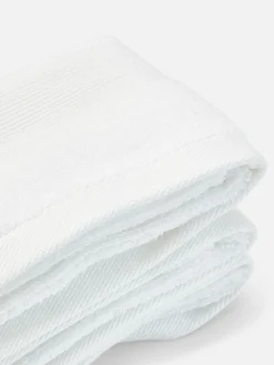 Serviettes|Primark Lot De 3 Serviettes Ultra Douces Pour Le Visage Blanc