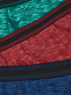 Sous-Vêtements|Primark Lot De 3 Shortys Effet Chiné Vert