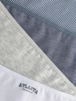 Culotte|Primark Lot De 4 Shortys Variés Pour Tous Les Jours Bleu clair