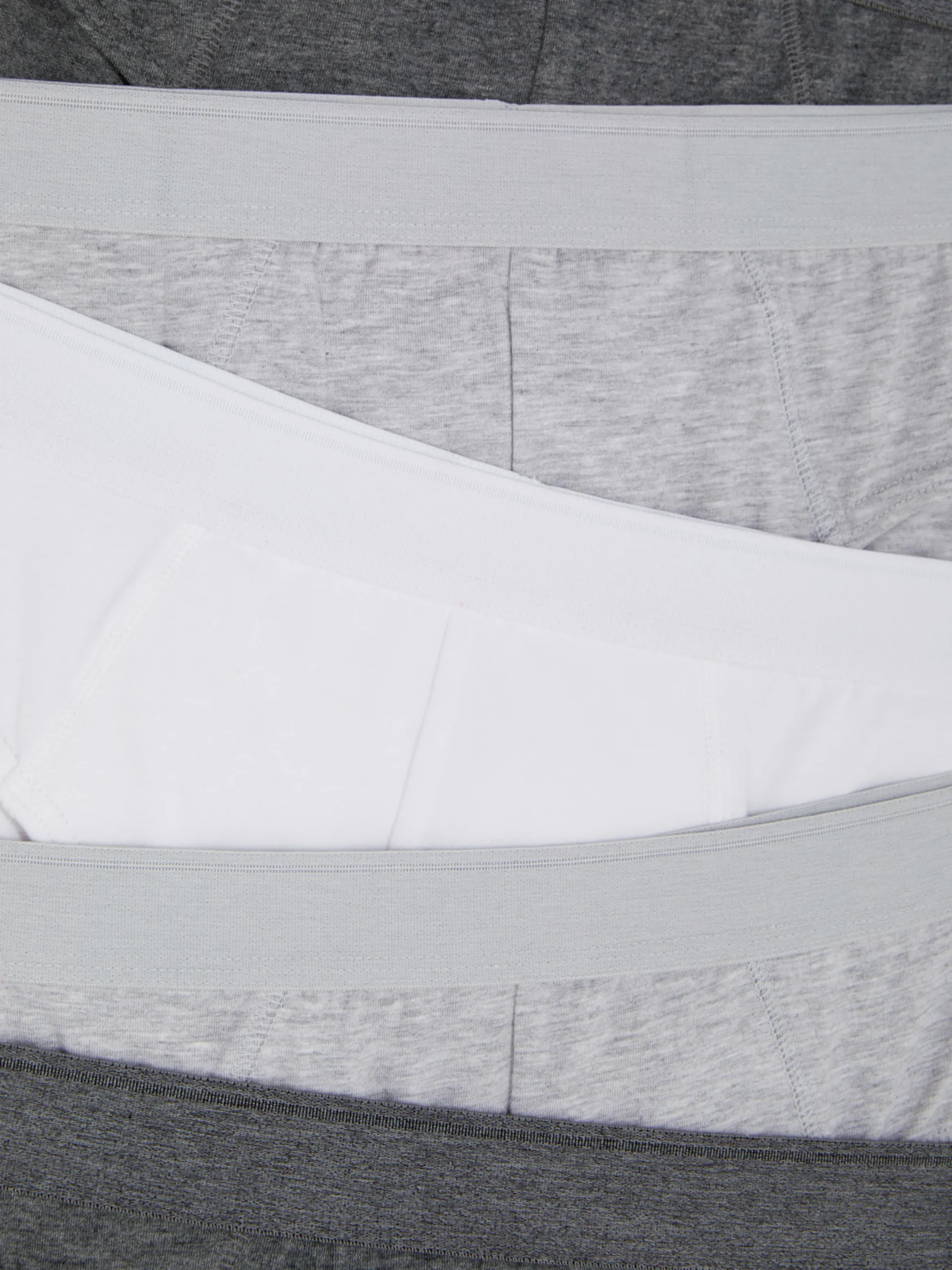 Sous-Vêtements|Primark Lot De 5 Slips Essential Gris